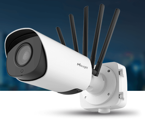 Milesight 5G AIoT Network Camera | 2MP | LoRaWAN US915 | 5G | MS-C2966-X12RGOPC