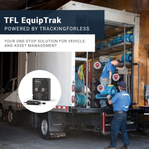 TFL EquipTrak | Complete Vehicle, Equipment, Driver Tracking on Single Dashboard | Utilizes 4G/LTE+GPS+BLE Sensor Technology