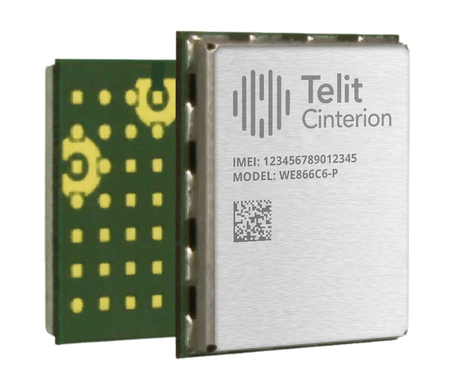 Telit WE866C6-P Wi-Fi & Bluetooth Module | Compact Dual-Band Connectivity for Linux IoT & LTE Bundling | WE866C6P000T001000