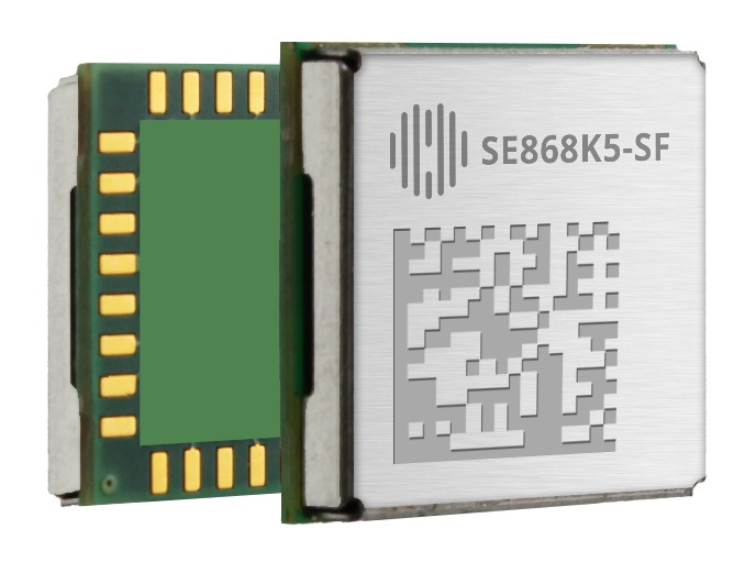 Telit SE868K5-SF L1 GNSS Module | Tracks GPS, GLONASS, Galileo, BeiDou | -165 dBm Sensitivity | SE868K5S111T001000