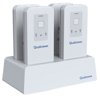 Qualcomm QTS110 Charging Cradle | 4-Slots | North America