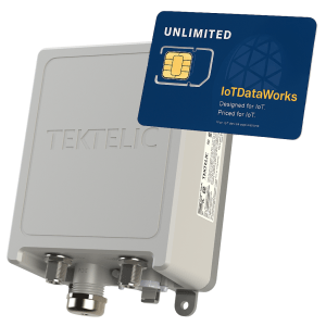 SensorWorks® Enterprise IoT Gateway Bundle | Includes Tektelic Kona Enterprise Gateway + 1-Year Unlimited Data Plan | Outdoor IP67 LoRaWAN® Gateway for Industrial & Smart City Deployments