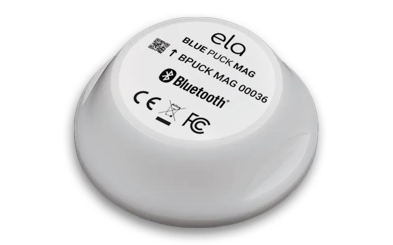 ELA Innovation Blue Puck Mag | BLE Magnetic Sensor