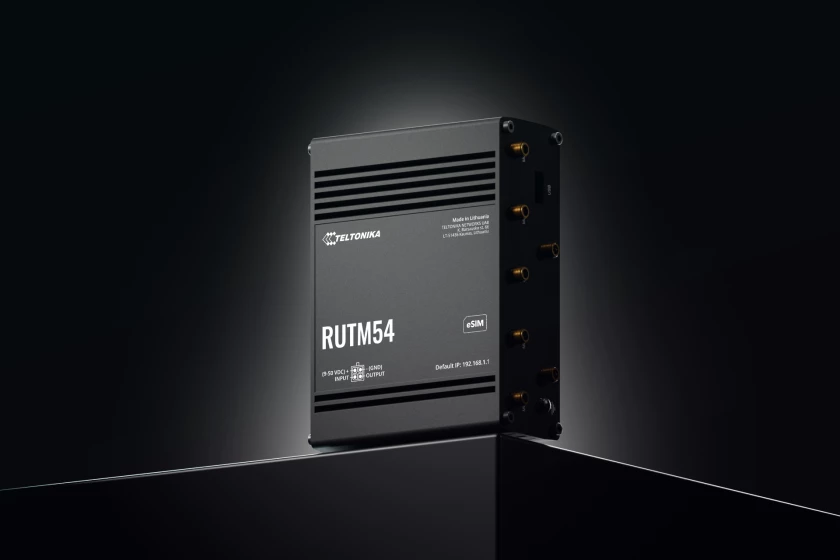 Teltonika RUTM54 Industrial 5G Router with Dual SIM, Wi-Fi 5 & GNSS | RUTM54