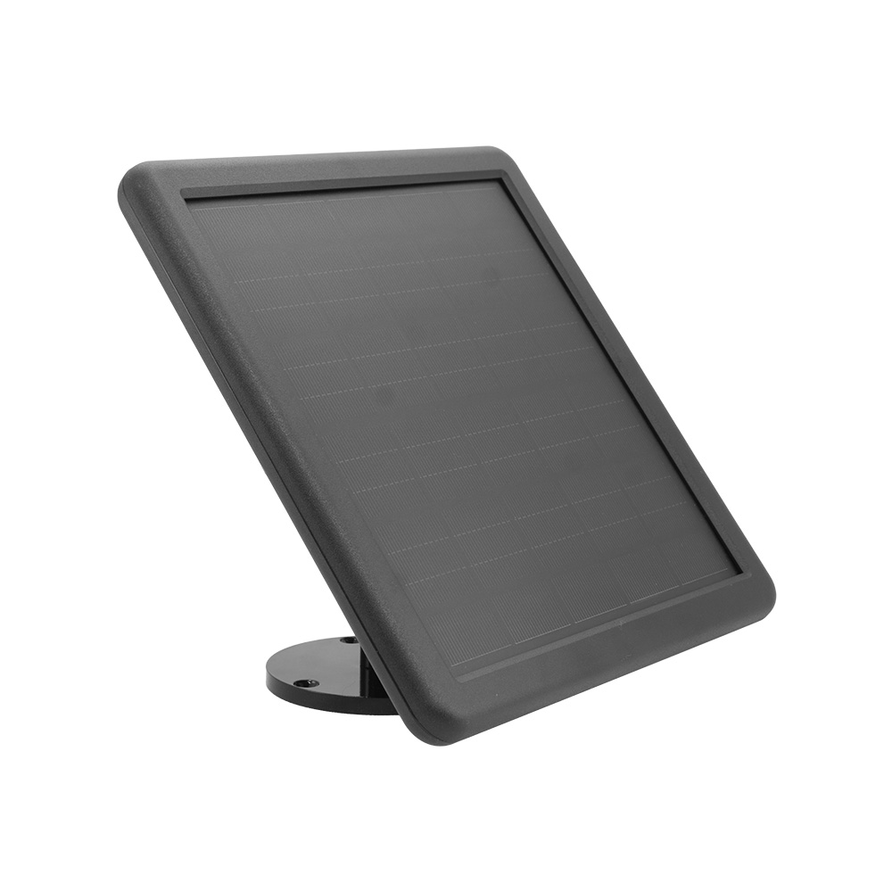 SensorWorks 4W (5V) Outdoor Waterproof Solar Panel (7.75" x 7.75") with Swivel Mounting Hardware /  Ideal for Security Camera, Solar Garden Lighting, Trickle charging of power banks, and other DIY projects / Includes Micro-USB and USB-C Adaptor