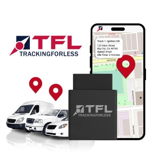 TFL OBD2 4G LTE GPS Tracker for Vehicle | 1-Month FREE Service | Real-Time Tracking Every 10s | As Low as $3.99 per Month | Geofencing | Driving Behavior & Vehicle Usage