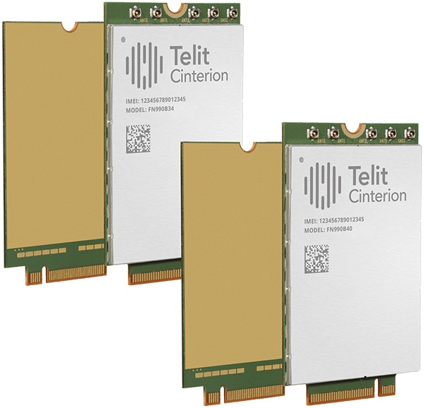 Telit FN990B34 5G Data Card | GNSS (L1/L5) | 4G/5G 3GPP Rel 17 | M.2 (NGFF)