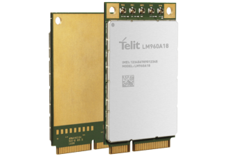 Telit LM960A18 Gigabit LTE Cat 18 mPCIe Data Card | Up to 1.2 Gbps Download | Full GNSS Support | LM960AIW208T0WA000