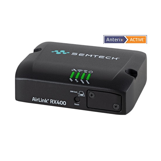 Semtech AirLink RX400 Rugged 5G RedCap Router | LTE Cat 4 | Dual-SIM | 1105304