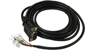 Cradlepoint Serial DB9 to GPIO Cable | 3-Meter Length | Compatible with IBR1700 and IBR1100 | 170676-000
